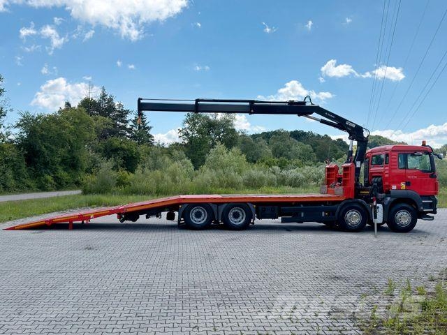 MAN TGS 35.360* Abschleppwagen 7,80m * KRAN/ FUNK Vehículos de reciclaje