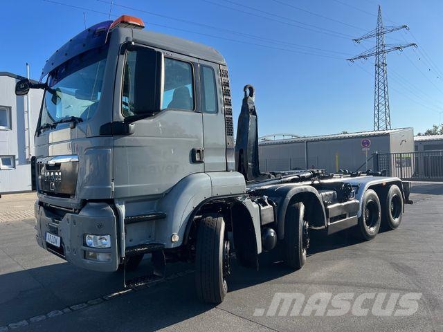 MAN TGS 35.400 8x4 Abrollkipper/HIAB/MULTILIFT-XR26Z Hook lift trucks