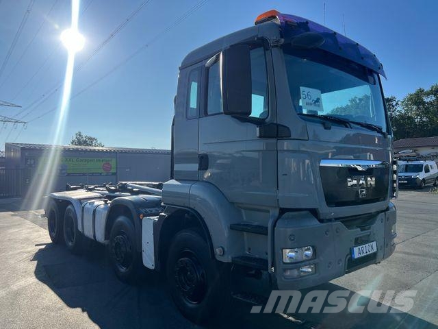MAN TGS 35.400 8x4 Abrollkipper/HIAB/MULTILIFT-XR26Z Hook lift trucks