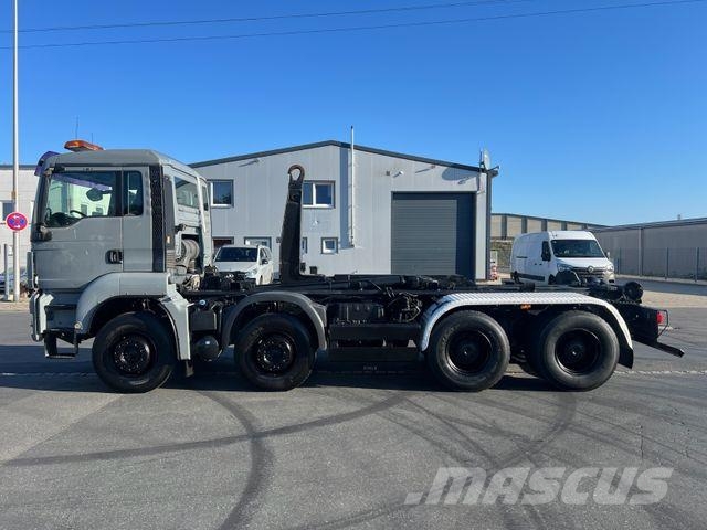 MAN TGS 35.400 8x4 Abrollkipper/HIAB/MULTILIFT-XR26Z Hook lift trucks