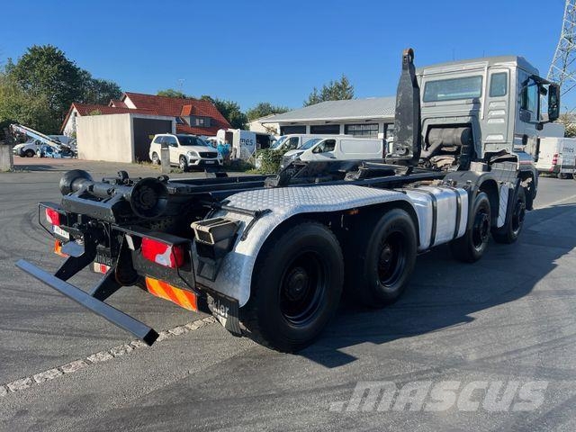 MAN TGS 35.400 8x4 Abrollkipper/HIAB/MULTILIFT-XR26Z Hook lift trucks