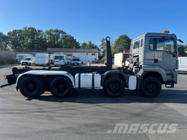 MAN TGS 35.400 8x4 Abrollkipper/HIAB/MULTILIFT-XR26Z Hook lift trucks