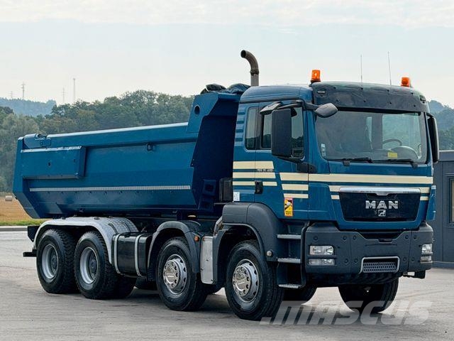MAN TGS 35.400 * 8x4 * TOPZUSTAND Billenő teherautók