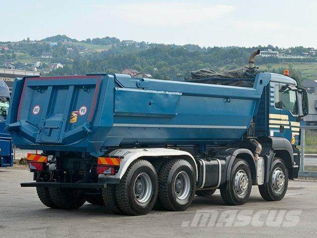 MAN TGS 35.400 * 8x4 * TOPZUSTAND Billenő teherautók