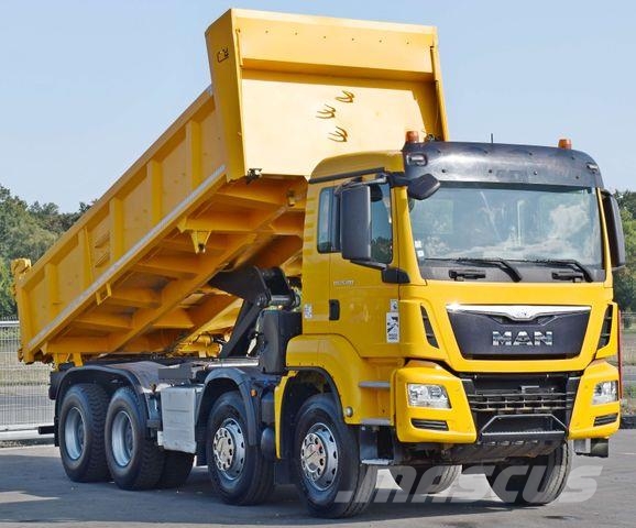 MAN TGS 35.400 KIPPER 5,90 m + BORDMATIC * 8x4 Caminhões basculantes