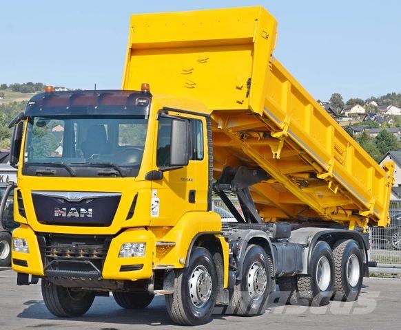 MAN TGS 35.400 KIPPER 5,90 m + BORDMATIC * 8x4 Caminhões basculantes
