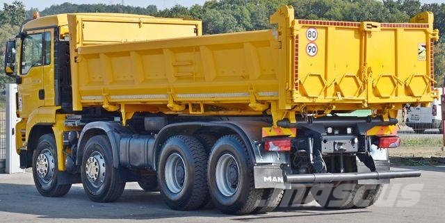 MAN TGS 35.400 KIPPER 5,90 m + BORDMATIC * 8x4 Caminhões basculantes