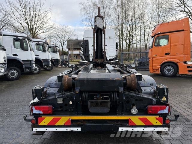 MAN TGS 35.420 8X2-6 Haken/ Silo M-TEC HLS 20 Camiones elevadores de gancho