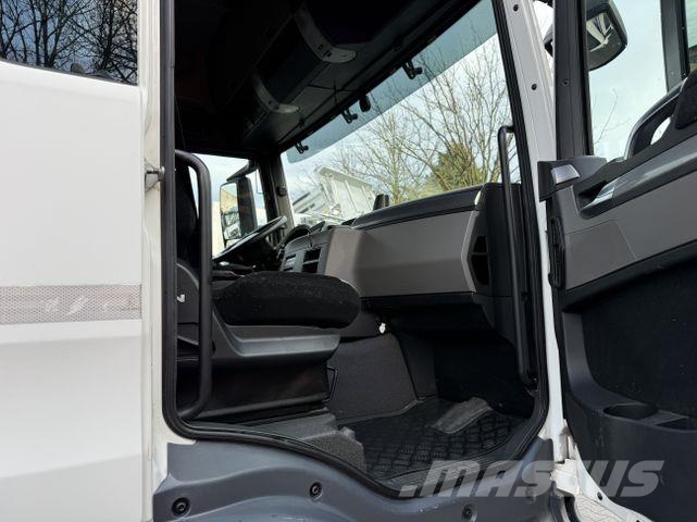 MAN TGS 35.420 8X2-6 Haken/ Silo M-TEC HLS 20 Camiones elevadores de gancho