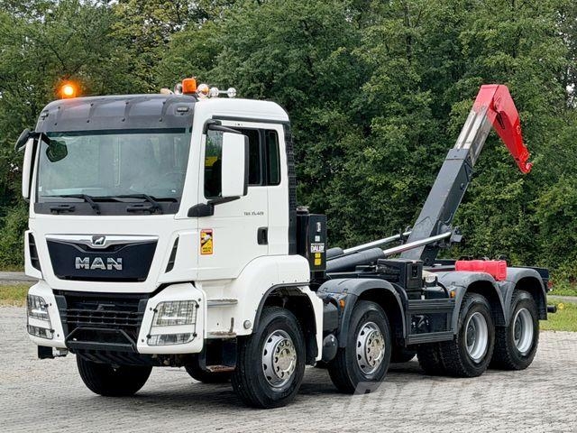 MAN TGS 35.420 * ABROLLKIPPER * 8x4 * TOPZUSTAND Camiones polibrazo