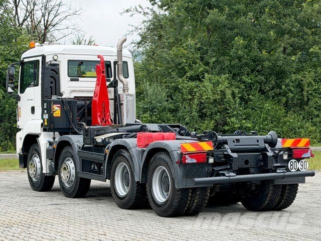 MAN TGS 35.420 * ABROLLKIPPER * 8x4 * TOPZUSTAND Camiones polibrazo