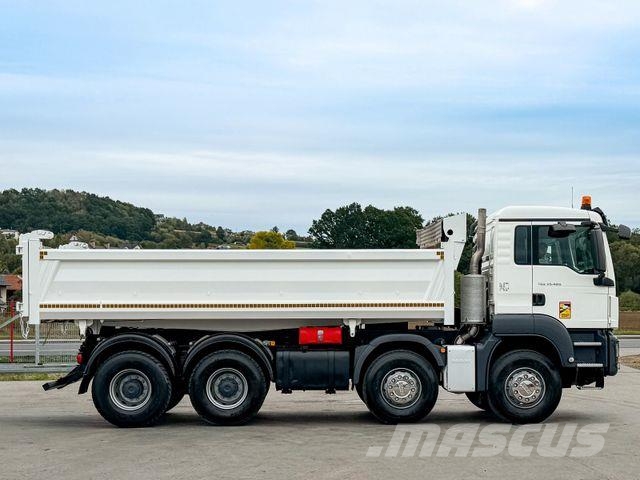 MAN TGS 35.420 KIPPER 6,00 m + BORDMATIC * 8x4 Kipper