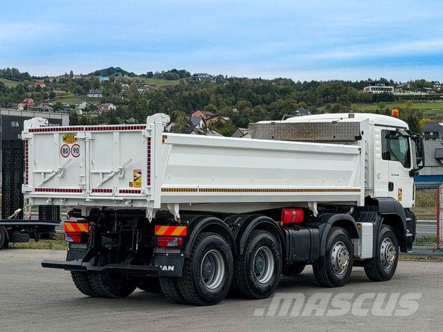 MAN TGS 35.420 KIPPER 6,00 m + BORDMATIC * 8x4 Kipper