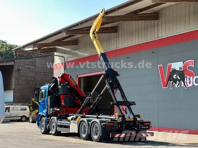 MAN TGS 35.430 8x4 BL Palfinger PHT20 & PK37.002Te Rol kiper kamioni s kukama za dizanje
