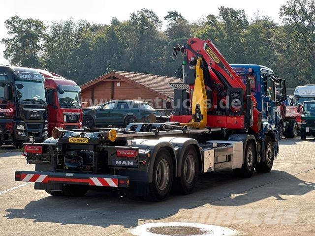 MAN TGS 35.430 8x4 BL Palfinger PHT20 & PK37.002Te Rol kiper kamioni s kukama za dizanje