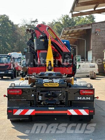 MAN TGS 35.430 8x4 BL Palfinger PHT20 & PK37.002Te Rol kiper kamioni s kukama za dizanje