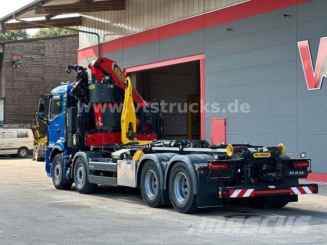 MAN TGS 35.430 8x4 BL Palfinger PHT20 & PK37.002Te Rol kiper kamioni s kukama za dizanje