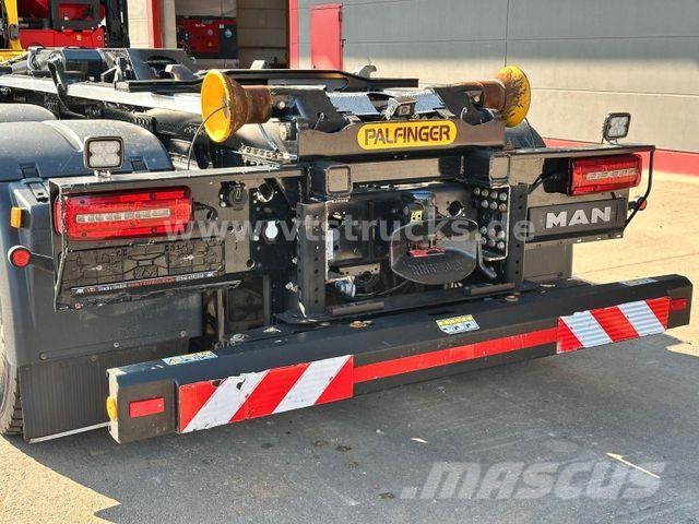 MAN TGS 35.430 8x4 BL Palfinger PHT20 & PK37.002Te Rol kiper kamioni s kukama za dizanje