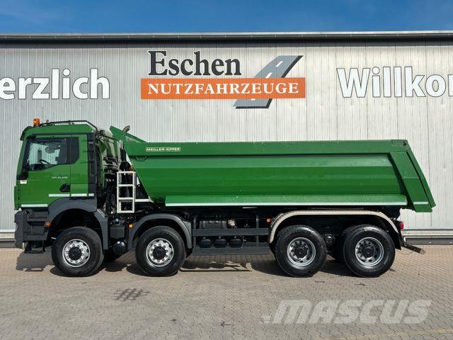 MAN TGS 35.430 8x8 BB TG3 Meiller Stahlmulde*TOP Tippbil