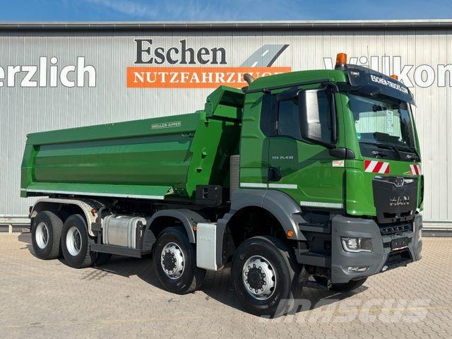 MAN TGS 35.430 8x8 BB TG3 Meiller Stahlmulde*TOP Tippbil