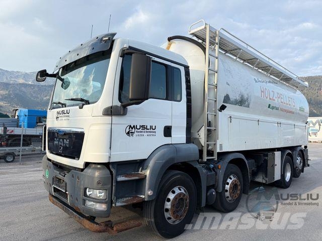 MAN TGS 35.440 6X2 Lift/gelenkt eev Pellets Silo Tankbiler