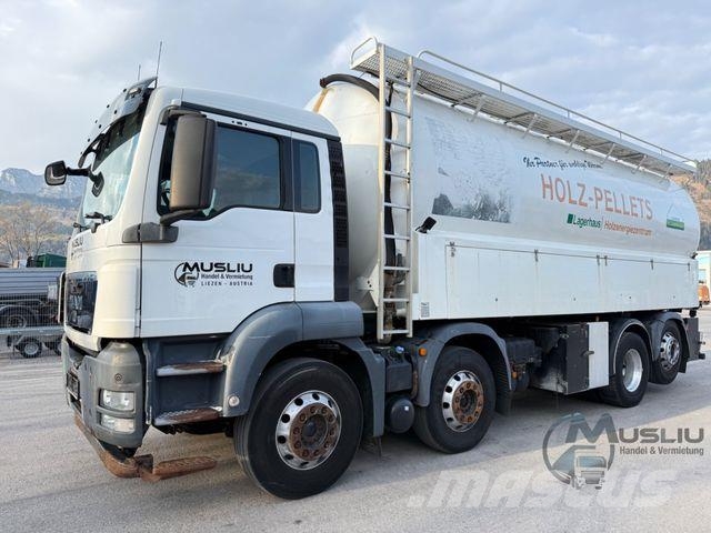 MAN TGS 35.440 6X2 Lift/gelenkt eev Pellets Silo Tankbiler