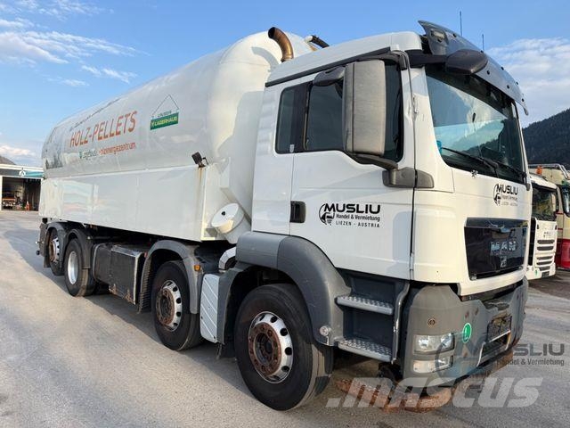 MAN TGS 35.440 6X2 Lift/gelenkt eev Pellets Silo Tankbiler