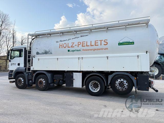 MAN TGS 35.440 6X2 Lift/gelenkt eev Pellets Silo Tankbiler