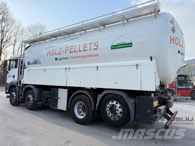 MAN TGS 35.440 6X2 Lift/gelenkt eev Pellets Silo Tankbiler