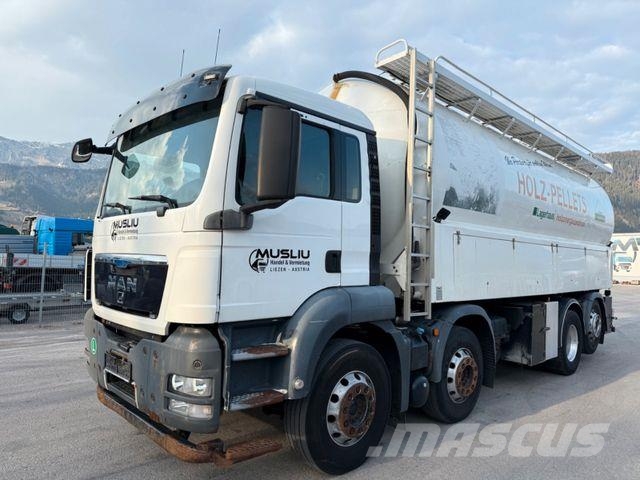 MAN TGS 35.440 6X2 Lift/gelenkt eev Pellets Silo Combi / vacuum trucks