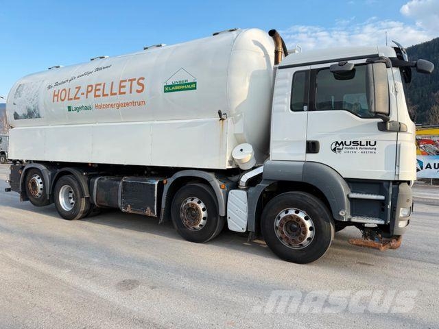 MAN TGS 35.440 6X2 Lift/gelenkt eev Pellets Silo Combi / vacuum trucks