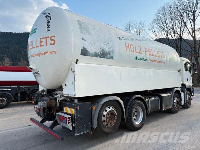MAN TGS 35.440 6X2 Lift/gelenkt eev Pellets Silo Combi / vacuum trucks