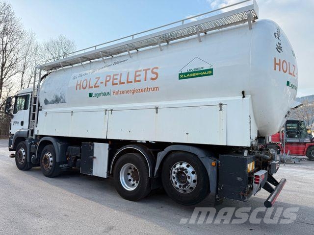 MAN TGS 35.440 6X2 Lift/gelenkt eev Pellets Silo Combi / vacuum trucks