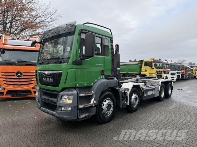 MAN TGS 35.440 8X4 BB VDL Haken 훅 리프트 트럭