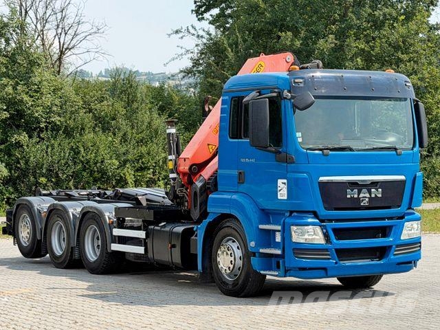 MAN TGS 35.440 * ABROLLKIPPER *PK 26002-EH B * 8x4 Hook lift trucks
