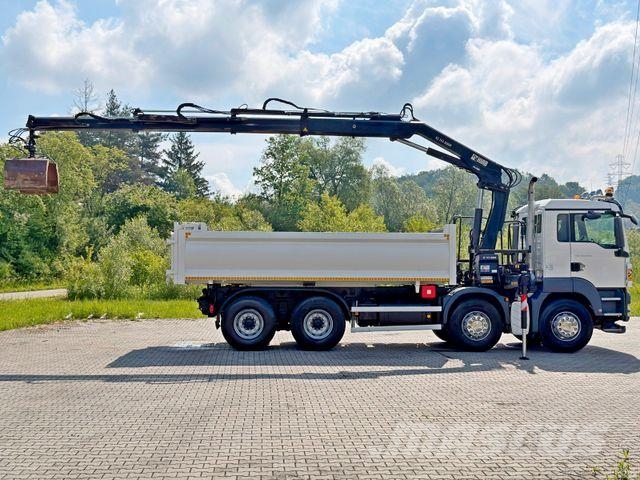 MAN TGS 35.440 * KIPPER 5,60m + KRAN/FUNK * 8x4 *TOP Автокрани