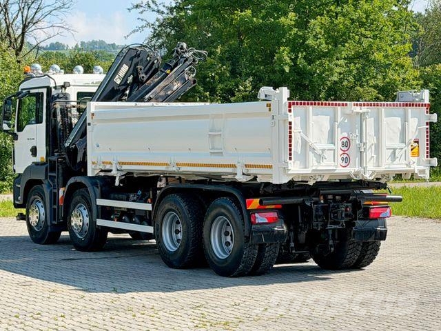 MAN TGS 35.440 * KIPPER 5,60m + KRAN/FUNK * 8x4 *TOP Автокрани