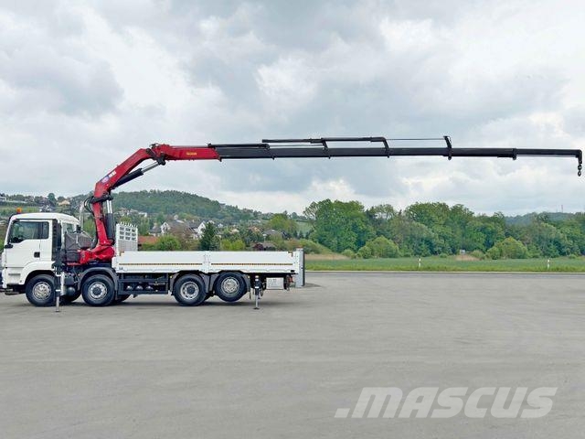 MAN TGS 35.440*PRITSCHE 6.00m* HMF 4220 K6/FUNK* 8x4 Kraanaga veokid