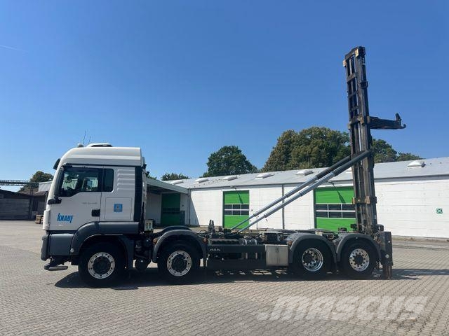 MAN TGS 35.460 / 8x2-6 / Silo / Gergen **2 x Stück** 吊鉤式起重車
