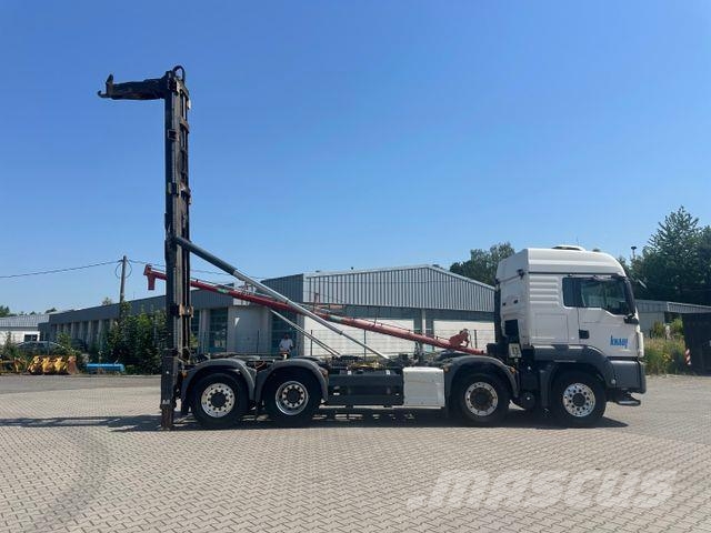 MAN TGS 35.460 / 8x2-6 / Silo / Gergen **2 x Stück** 吊鉤式起重車
