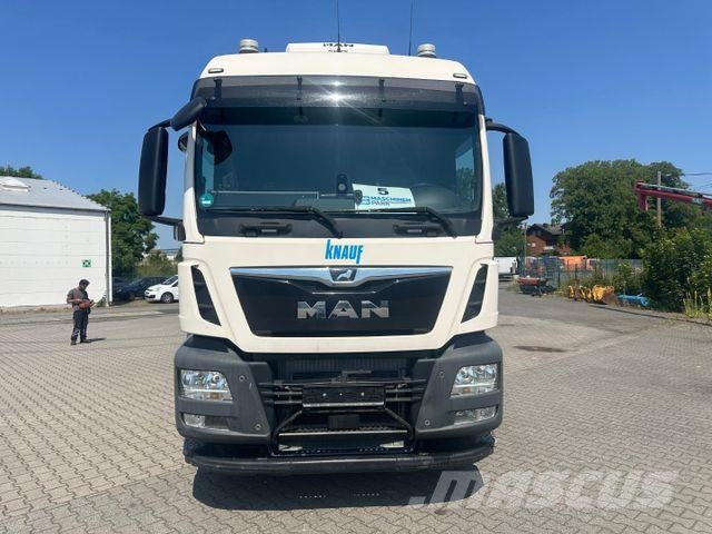 MAN TGS 35.460 / 8x2-6 / Silo / Gergen **2 x Stück** 吊鉤式起重車