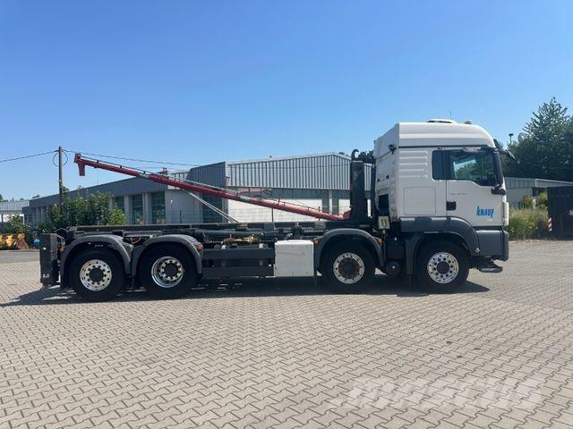 MAN TGS 35.460 / 8x2-6 / Silo / Gergen **2 x Stück** 吊鉤式起重車