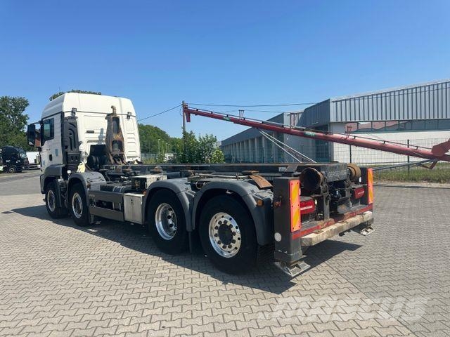 MAN TGS 35.460 / 8x2-6 / Silo / Gergen **2 x Stück** 吊鉤式起重車