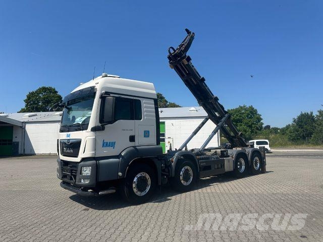 MAN TGS 35.460 / 8x2-6 / Silo / Gergen **2 x Stück** 吊鉤式起重車