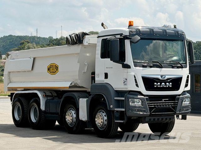 MAN TGS 35.460 * Kipper * 8x4 * TOPZUSTAND Camiones bañeras basculantes o volquetes