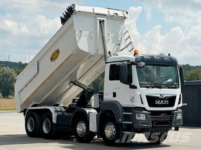 MAN TGS 35.460 * Kipper * 8x4 * TOPZUSTAND Camiones bañeras basculantes o volquetes