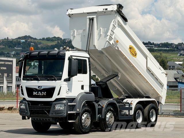MAN TGS 35.460 * Kipper * 8x4 * TOPZUSTAND Camiones bañeras basculantes o volquetes
