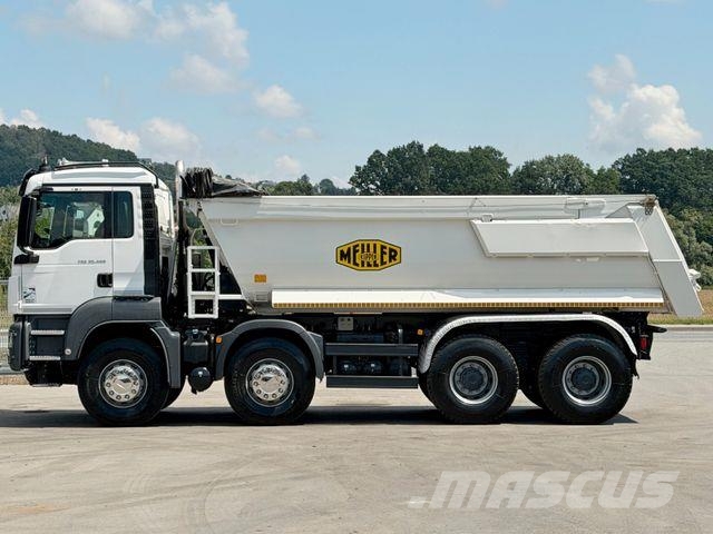 MAN TGS 35.460 * Kipper * 8x4 * TOPZUSTAND Camiones bañeras basculantes o volquetes