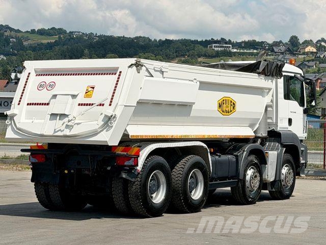 MAN TGS 35.460 * Kipper * 8x4 * TOPZUSTAND Camiones bañeras basculantes o volquetes