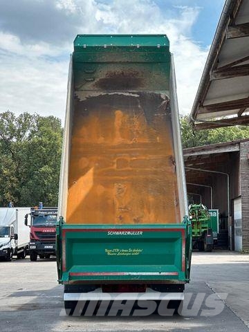MAN TGS 35.470 8x4 Schwarzmüller DSK BORDMATIK 15m³ Savivarčių priekabų vilkikai